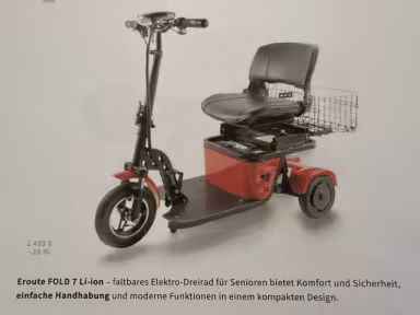 Eroute Fold 7 Li-Ion E-Dreirad
