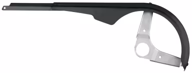 SKS Chain Guard Chainblade 42-44 Teeth with Mounting Bracket Black