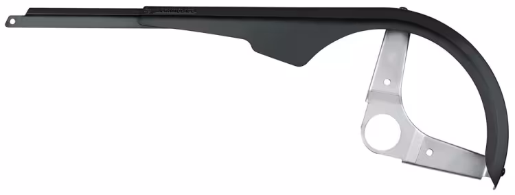 SKS Chain Guard Chainblade 42-44 Teeth with Mounting Bracket Black
