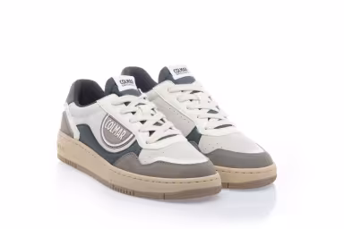 Colmar Scarpe Uomo Austin Suit 035 bianco sporco-grigio caldo-verde bottiglia