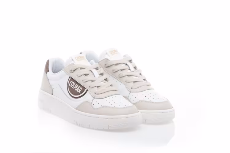 Colmar Shoe Woman Austin Class 109 white-warm gray/bronze
