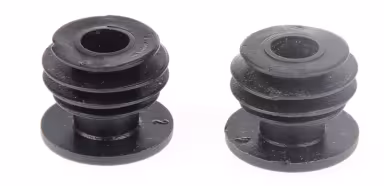 Tappo per estremità del manubrio plastica 20.3 mm nero