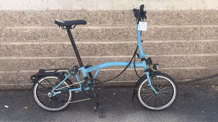 Brompton C-Line | Explore | M12R | Nuage Métallique