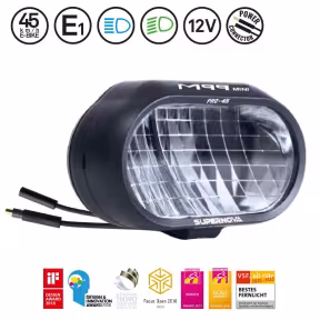 Supernova M99 Mini Pro-45 12V phare E-Bike U-série