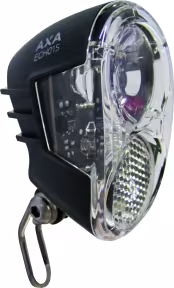 AXA Headlight Echo 15 LED Switch Black Open
