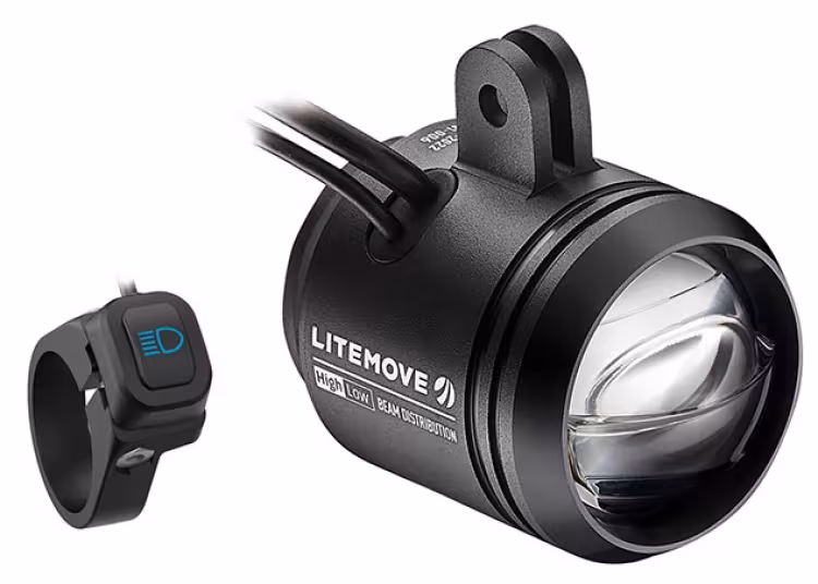Litemove faro AE-200 E45 200/170 Lux Up senza supporto senza riflettore