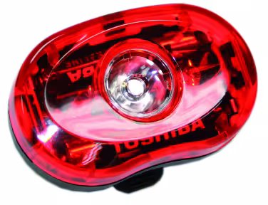 Smart Rear Light RL318R LED including Batteries Holder