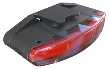 SKS Rear Light Infinity Universal USB LED Black