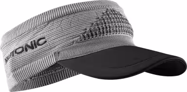 X-BIONIC Fennec 4.0 fascia con visiera unisex antracite/argento