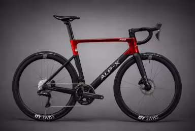Alp-X New Collection 2027 — Rs2 Gloss Red Upper / Matte Black | Swiss Assembled 🇨🇭 | Ultegra Di2 | Dt Swiss Arc | Carbon Road Bike - New