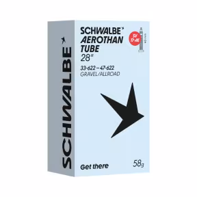 Schwalbe Aerothan Road/Gravel camera 28" Nr. 17AE con SV (SV17AE)