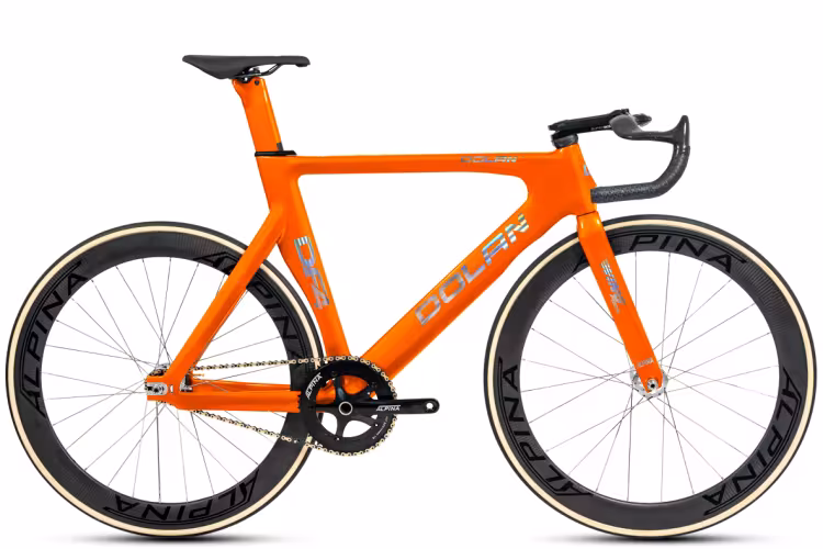 Dolan Df4 Carbon Track Bike - Alpina - Orange